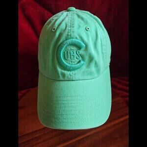 Chicago Cubs Cooperstown Collection American Needle OSFM Hat Cap Lime Green